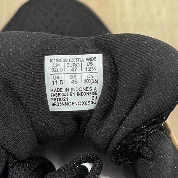 NWT Asics Extra Wide Mens gel- contend 7 Running Shoes Size 12.5 Black/ carrier - Picture 9 of 11